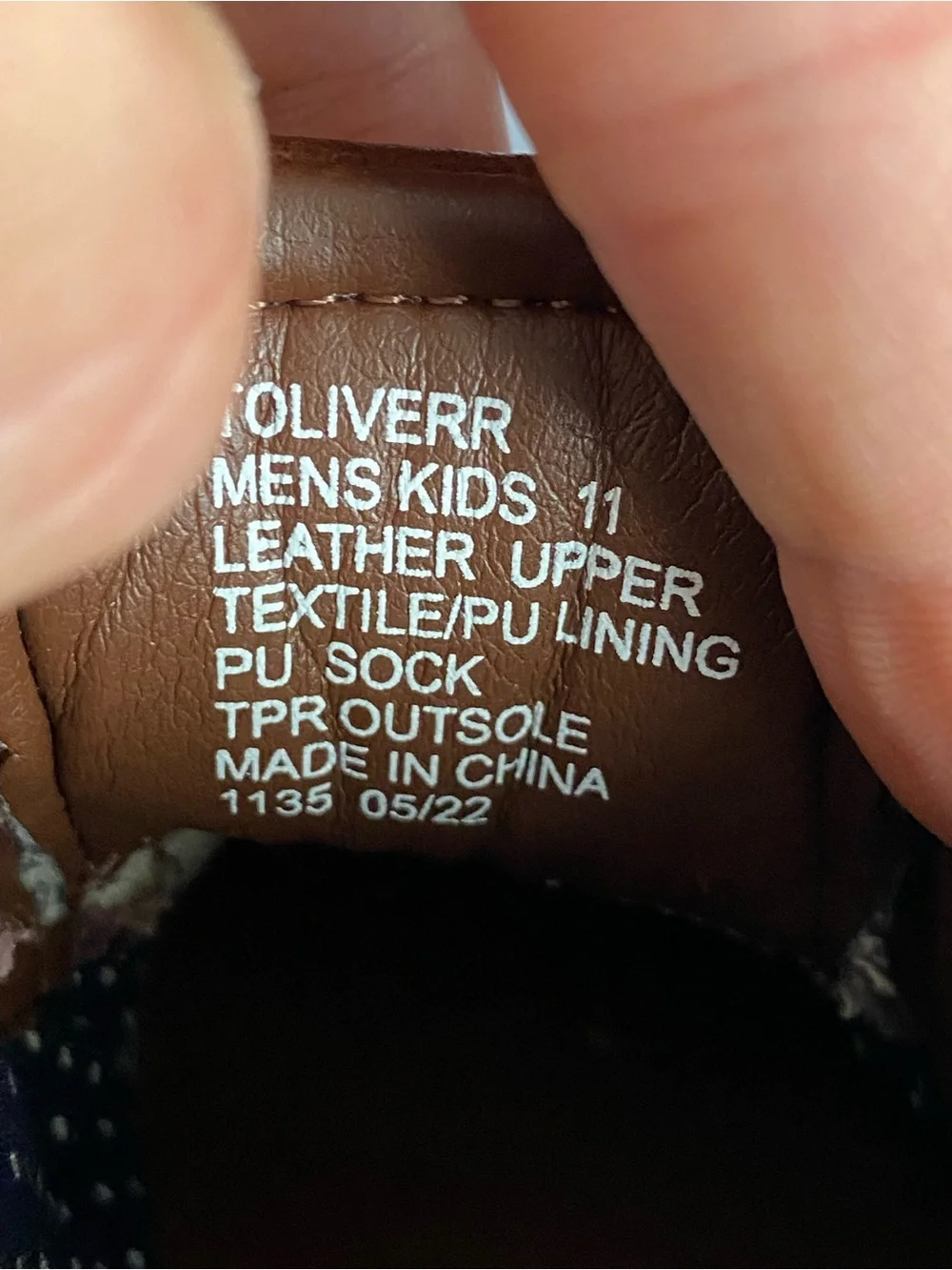 Steve Madden Boys Oliver Cognac Brown Dress Shoes Oxfords Size 11 Holiday